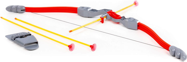 Изображение товара Лук игрушечный Полесье Ястреб + стрелы и колчан / 66798 (3шт)