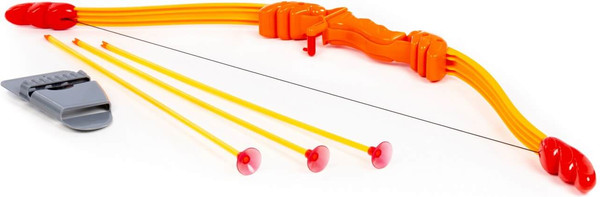 Изображение товара Лук игрушечный Полесье Орел + стрелы и колчан / 66774 (3шт)