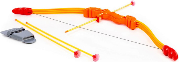 Изображение товара Лук игрушечный Полесье Орел + стрелы и колчан / 66774 (3шт)