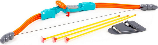 Изображение товара Лук игрушечный Полесье Беркут + стрелы и колчан / 66781 (3шт, в коробке)