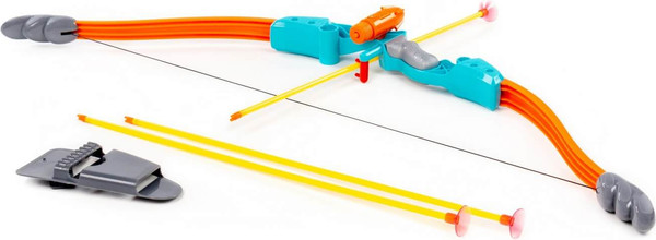 Изображение товара Лук игрушечный Полесье Беркут + стрелы и колчан / 66781 (3шт, в коробке)