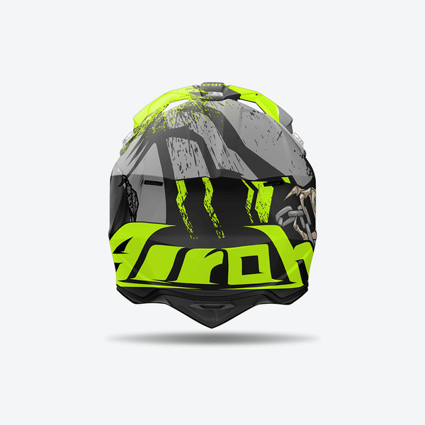 Изображение товара Мотошлем Airoh WRAAAP Darkness WRD31-L (L, матовый)