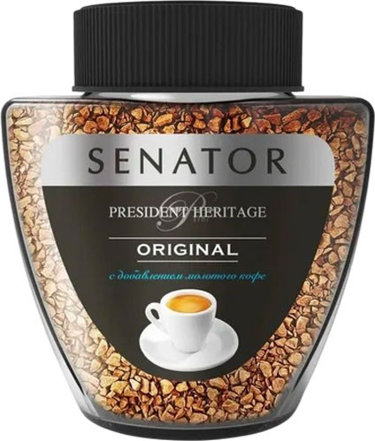 Изображение товара Кофе растворимый SENATOR President Heritage Original (85г)