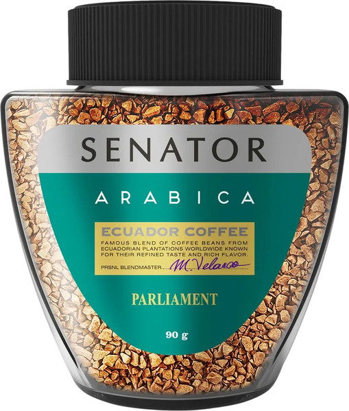 Изображение товара Кофе растворимый SENATOR Parlament Arabica (90г)
