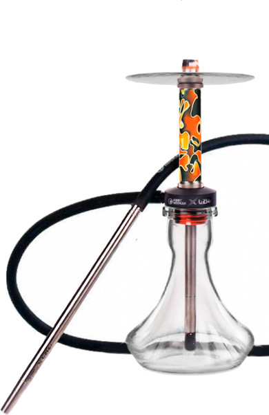 Изображение товара Кальян First Hookah X UZI47 Core Mini (черный/оранжевый)