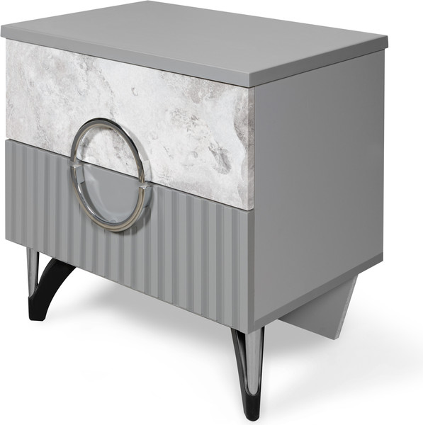 Изображение товара Комплект мебели для спальни ФорестДекоГрупп Никея 4 160 (серая)