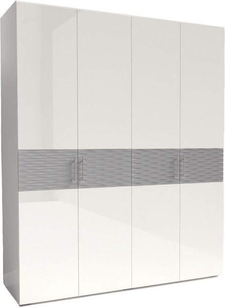 Изображение товара Комплект мебели для спальни ФорестДекоГрупп Вена 4 (белый/серый)