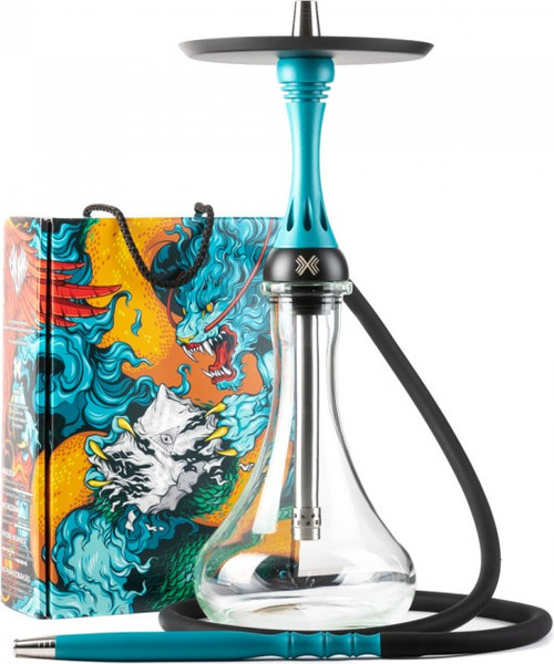 Изображение товара Шахта для кальяна Alpha Hookah X Florida (силиконовый шланг, мундштук, диффузор)