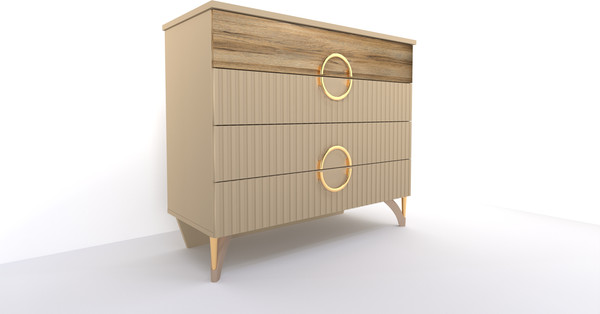 Изображение товара Комплект мебели для спальни ФорестДекоГрупп Никея 6 180 (капучино)