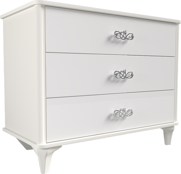 Изображение товара Комплект мебели для спальни ФорестДекоГрупп Опера 4.1 (белый/белый)