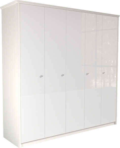 Изображение товара Комплект мебели для спальни ФорестДекоГрупп Опера 4.1 (белый/белый)