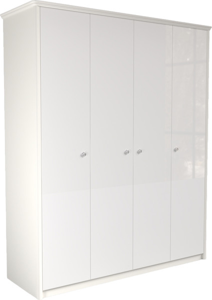 Изображение товара Комплект мебели для спальни ФорестДекоГрупп Опера 4.1 (белый/белый)