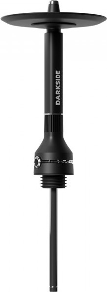 Изображение товара Шахта для кальяна DarkSide Neo (черный, мундштук, колба, блюдце, силиконовый шланг)