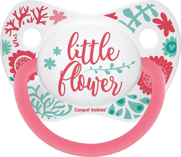 Изображение товара Пустышка Canpol Wild Nature силиконовая симметричная 0-6 мес. / 23/288_cor