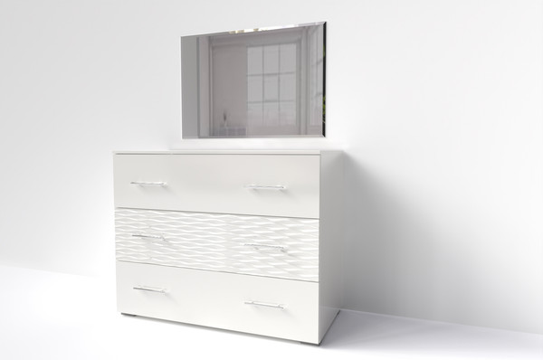 Изображение товара Комод ФорестДекоГрупп Вена (белый/белый)