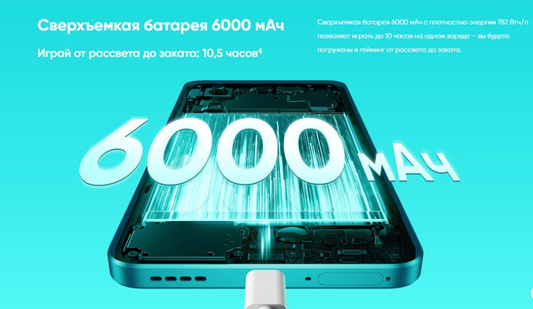 Изображение товара Смартфон Realme P3 5G 8GB/256GB (серый метеорит)