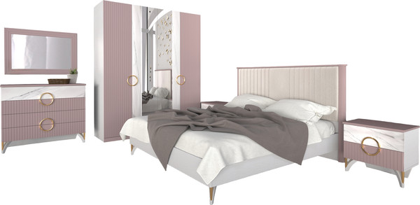 Изображение товара Комод ФорестДекоГрупп Никея (пудра)