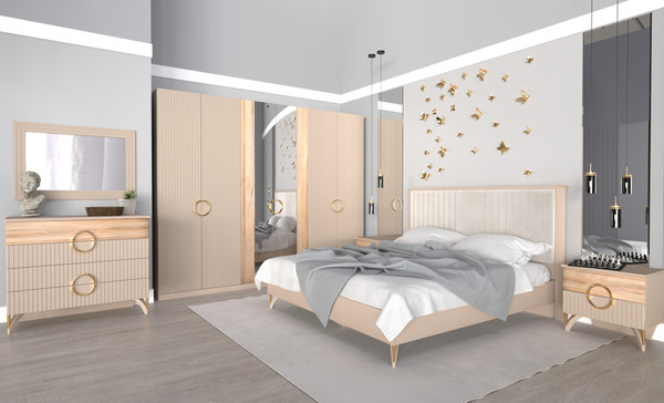 Изображение товара Комод ФорестДекоГрупп Никея (капучино)