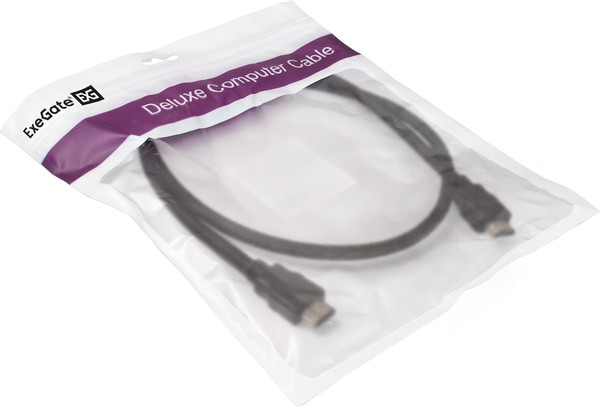 Изображение товара Кабель ExeGate EX-CC-HDMI2-1.0 / EX287729RUS (1м)