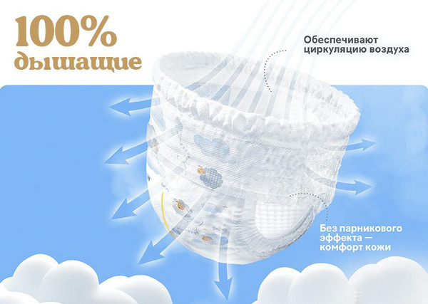 Изображение товара Подгузники-трусики детские Huggies Ultra Comfort Mega 3 Boy (54шт)