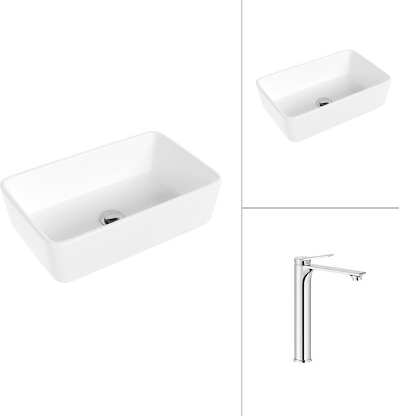 Изображение товара Умывальник со смесителем Lauter 21674A + Rio 21AM12672