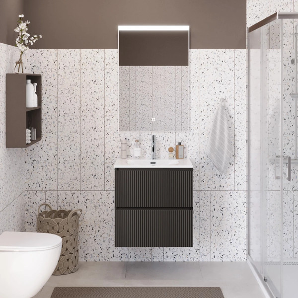 Изображение товара Тумба под умывальник BelBagno UNO-MINI-500-2C-SO-GSO