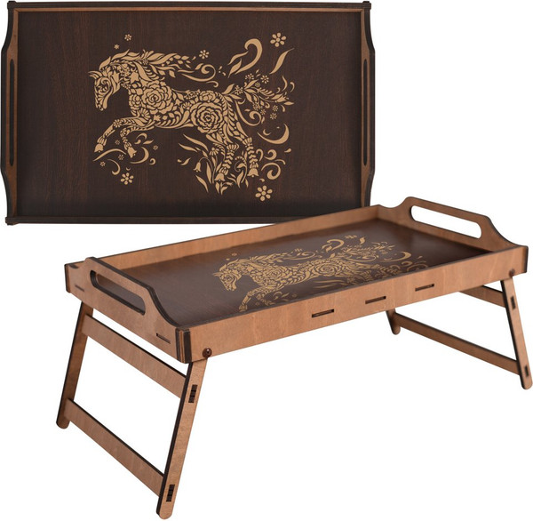 Изображение товара Поднос-столик Мультидом Спирит NEW МТ88-528