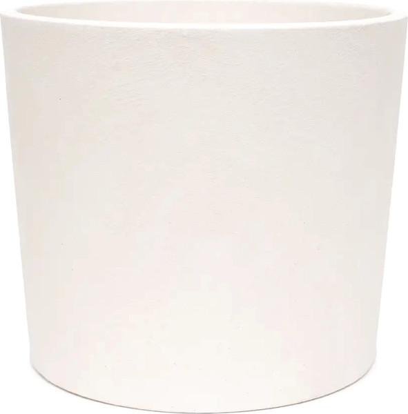 Изображение товара Кашпо Композит Флок Кедр №3 / КЗ-Ке3к-312-03 (2.7л, белый)