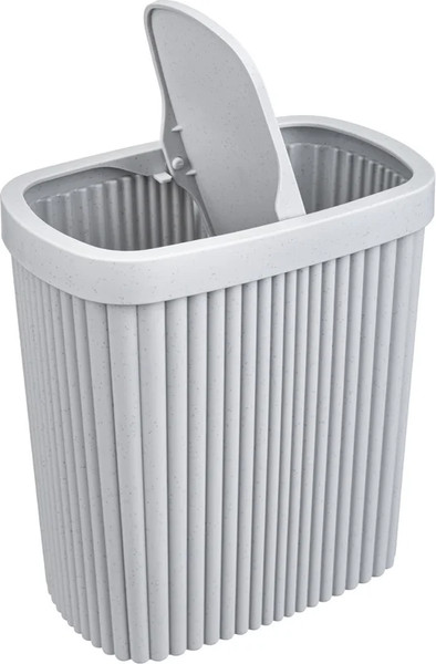 Изображение товара Контейнер для мусора Econova Velvet / 435204338 (светло-серый флэк)