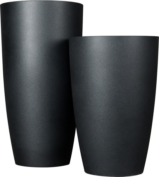 Изображение товара Вазон Композит Флок ВВ №8 / КЗ-Б8вв-312-15 (50.0л, черный бут)