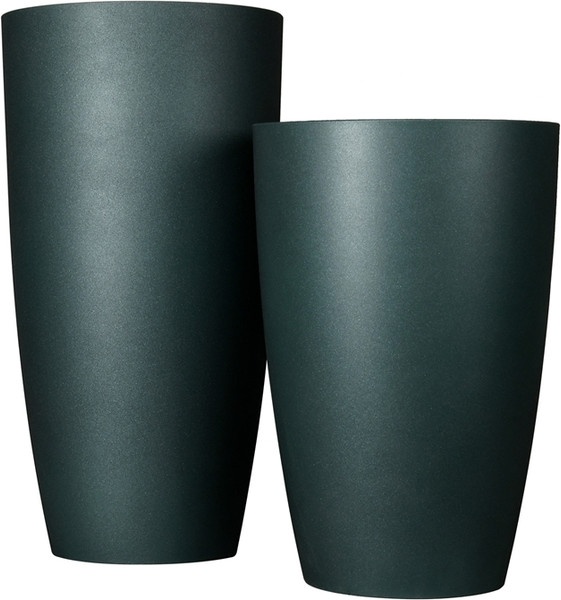 Изображение товара Кашпо Композит Флок ВН №8 / КЗ-Б8вн-312-01 (38.5л, зеленый бут)