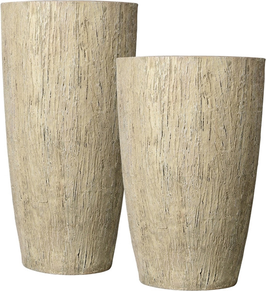 Изображение товара Кашпо Композит Дуб ВН №7 / КЗ-Б7вн-316-38 (22.5л, бежевый бут)