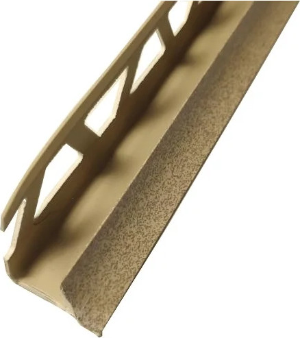 Изображение товара Уголок под плитку Ideal Внутренний 8мм 151 (песок бежевый)