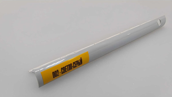 Изображение товара Уголок под плитку Ideal Идеал 002 Наружный 8мм (2.5м, светло-серый)