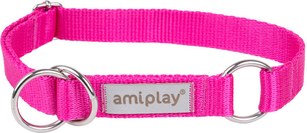 Изображение товара Ошейник-полуудавка Ami Play 127718 (XL, розовый)