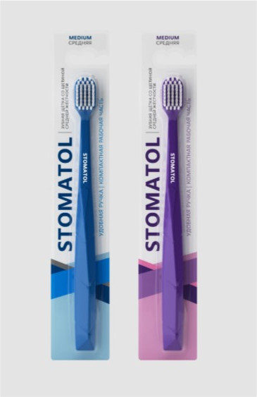 Изображение товара Зубная щетка Stomatol Medium средней жесткости