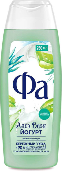 Изображение товара Гель для душа Фа Алоэ Вера Йогурт (250мл)