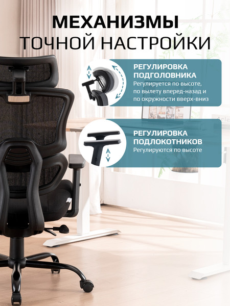 Изображение товара Кресло офисное Evolution ZenFoam (черный)