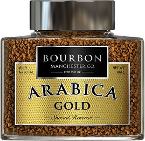 Изображение товара Кофе растворимый BOURBON Arabica Gold (100г)