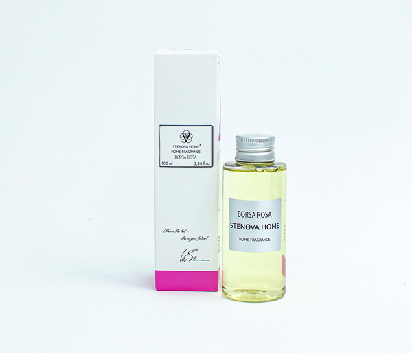 Изображение товара Жидкость для аромадиффузора Stenova Home Borsa Rosa 338051 (100мл)
