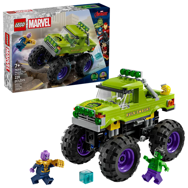 Изображение товара Конструктор Lego Монстр-трак Халка против Таноса / 76312