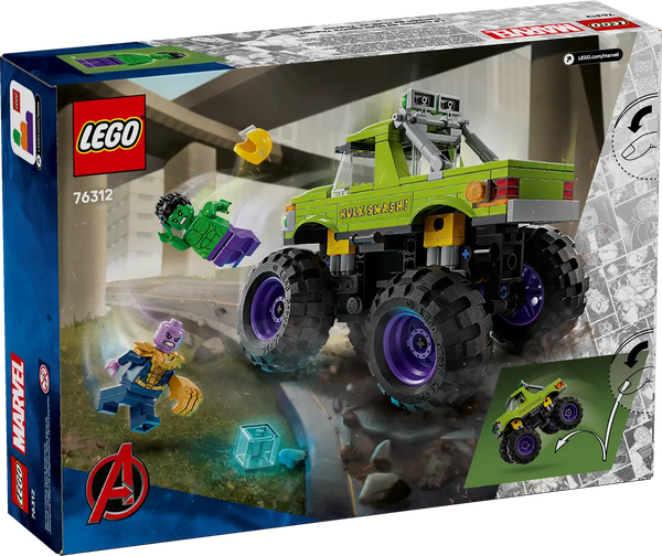 Изображение товара Конструктор Lego Монстр-трак Халка против Таноса / 76312