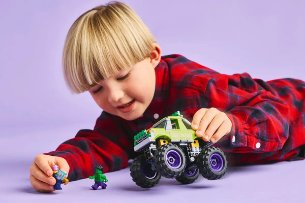 Изображение товара Конструктор Lego Монстр-трак Халка против Таноса / 76312