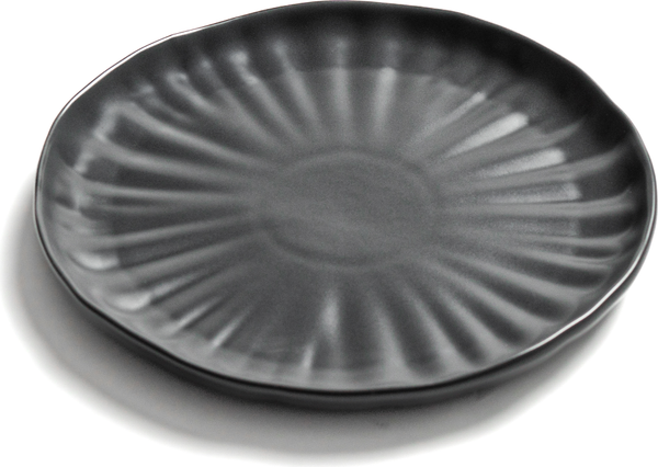 Изображение товара Набор тарелок Stenova Home Lotus 61411106 (2шт, черный фарфор)