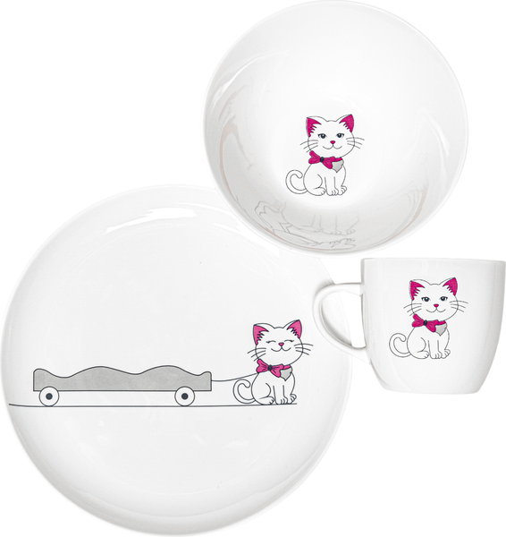 Изображение товара Набор столовой посуды Stenova Home Kitten 61516171