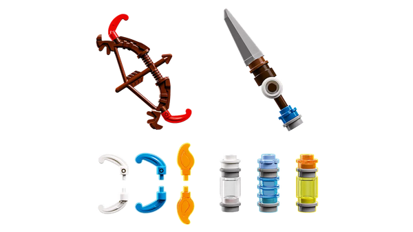 Изображение товара Конструктор Lego Horizon Adventures Элой и Варл против Шелл-Уокера и Савтуза (77037)