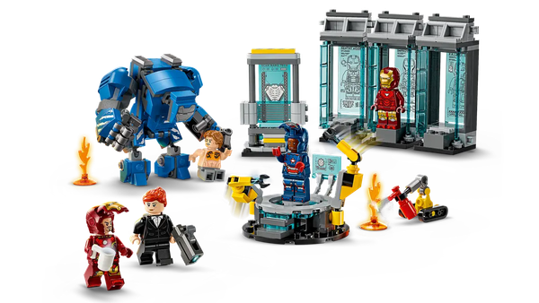 Изображение товара Конструктор Lego Marvel Лаборатория Железного Человека: Зал Доспехов / 76315