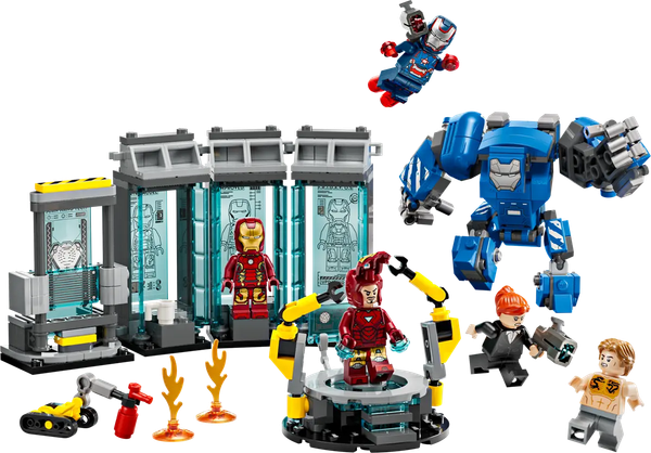 Изображение товара Конструктор Lego Marvel Лаборатория Железного Человека: Зал Доспехов / 76315