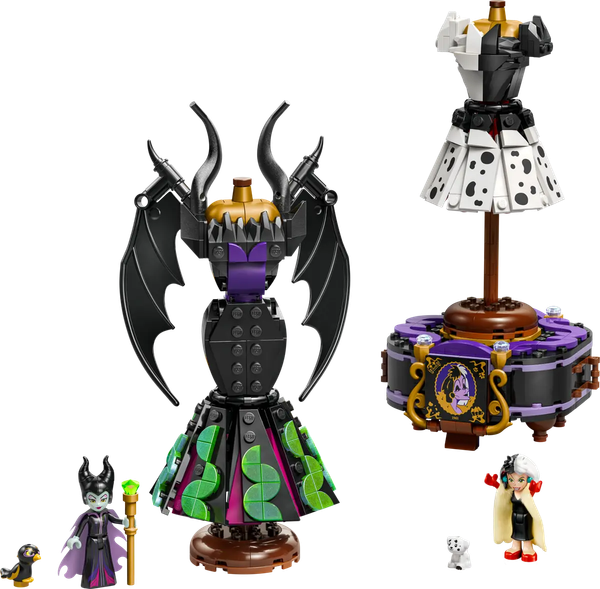 Изображение товара Конструктор Lego Disney Princess Платья Малефисенты и Круэллы Де Виль / 43262