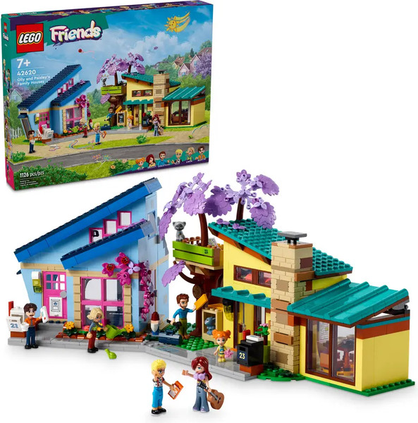 Изображение товара Конструктор Lego Friends Дома Олли и Пейсли / 42620